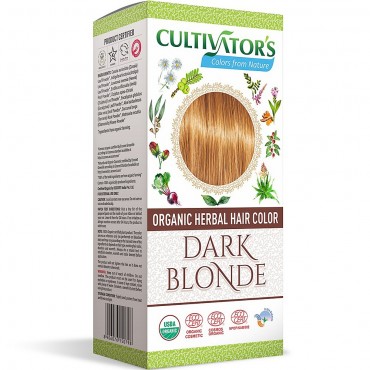 Cultivators Dark Blonde Organic Hair Colour 100g